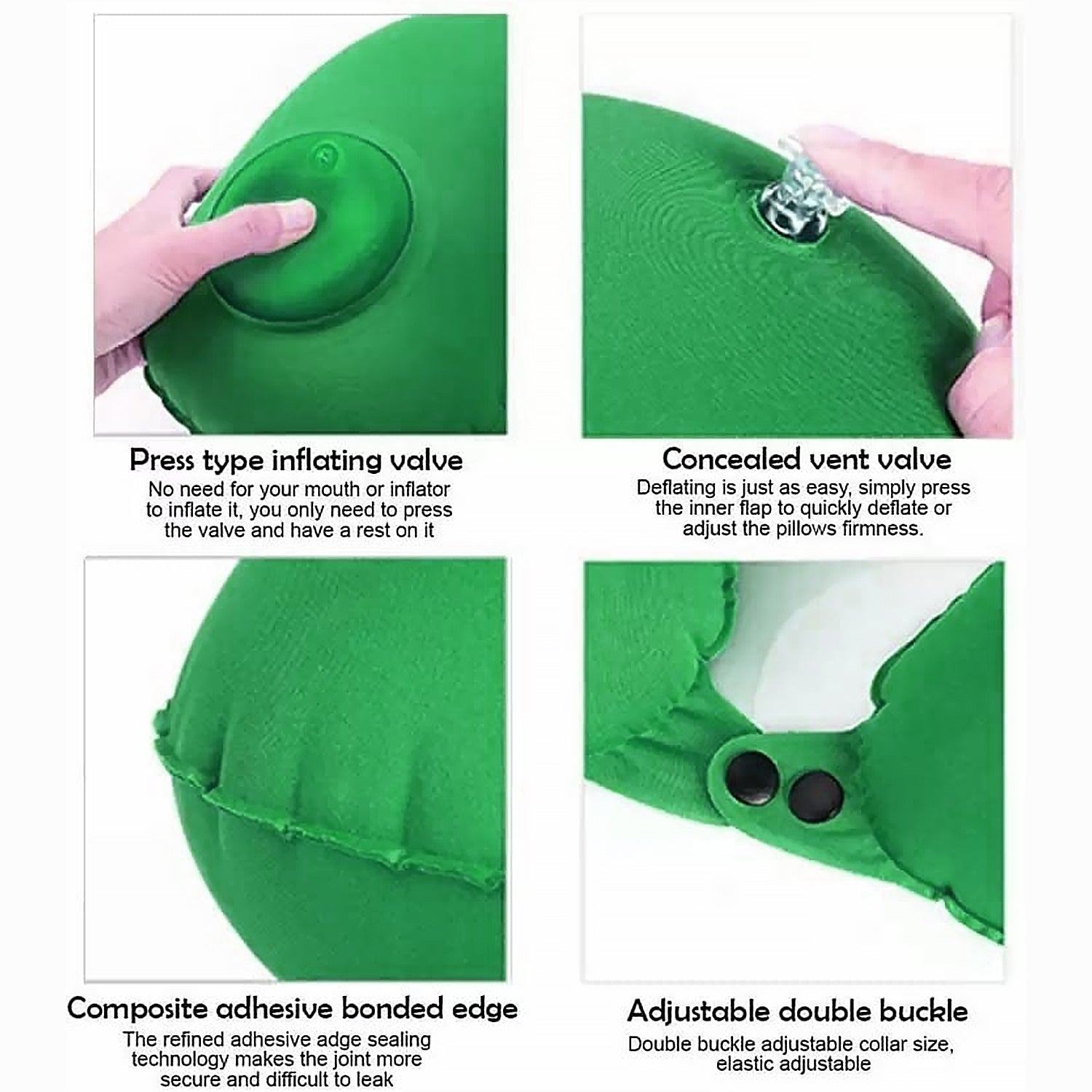 8540 Inflatable & Foldable, Pillow U Shape Air Cushion Travel Pillow, Travel Business Trip Neck Pillow for Long Trips, Ideal for Men & Women Portable, and Perfect for Backpacking, Car Camping, and Even Airplane Travel 8540 Inflatable & Foldable, Pillow U Shape Air Cushion Travel Pillow, Travel Business Trip Neck Pillow for Long Trips, Ideal for Men & Women Portable, and Perfect for Backpacking, Car Camping, and Even Airplane Travel